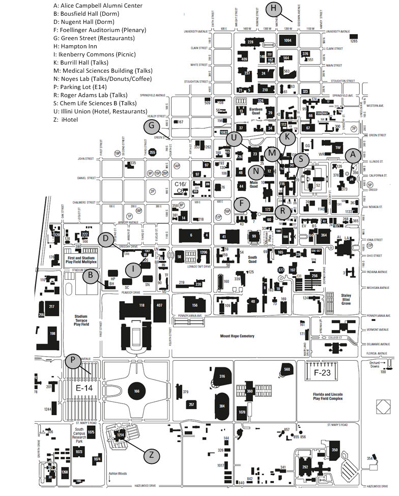 campus map